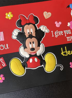 米老鼠 布鲁托 米妮DIY 素材 摆件