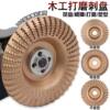 Complete collection of tools and accessories for carpentry polishing wheels