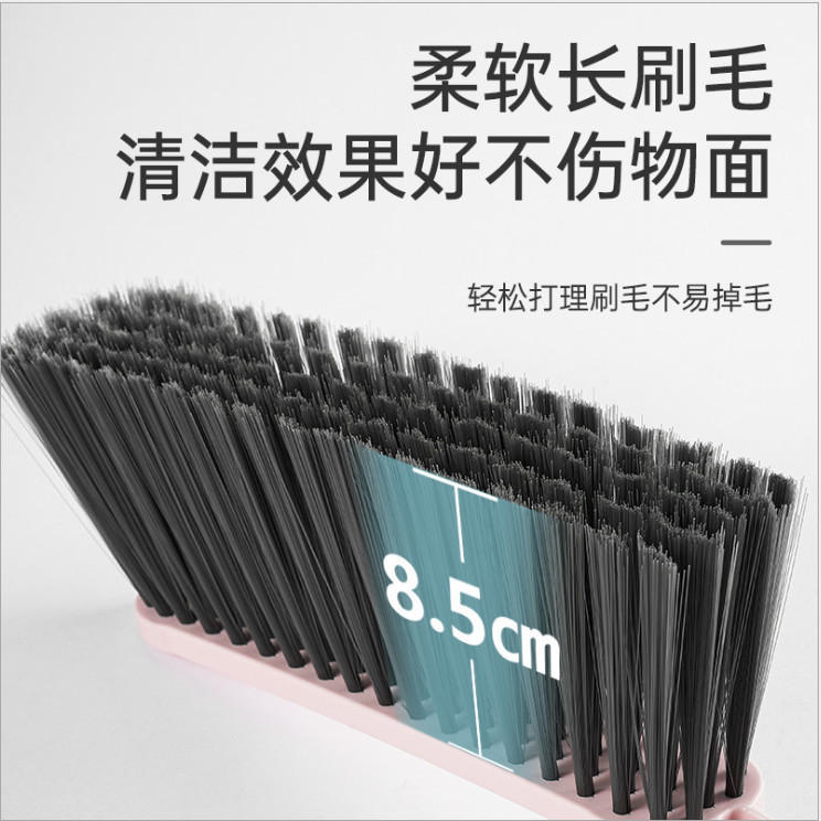 床刷软毛沙发扫床刷子除尘刷卧室家用地毯清洁床上刷可爱笤帚神器-图1