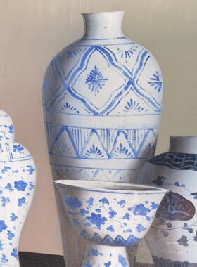 静物油画学仕文化出品尺寸50*60厘米天津鼓楼艺术馆字画装裱