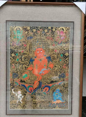 天津画廊中式风圆角框