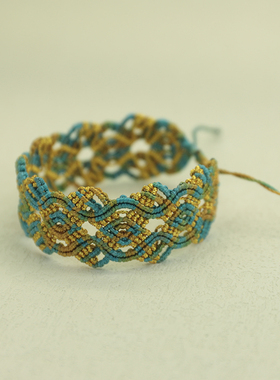 手工编织材料包百搭民族风情侣