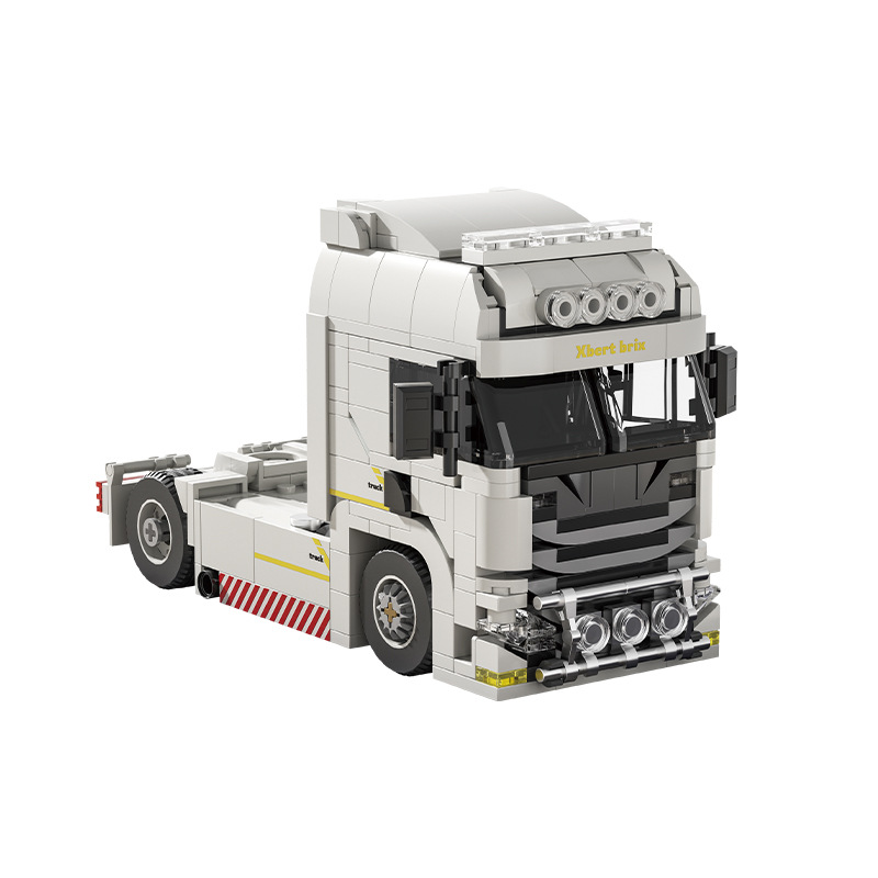 适用于乐高斯堪尼亚卡车房车特斯拉越野跑车积木模型男孩礼物砖悦 - 图3