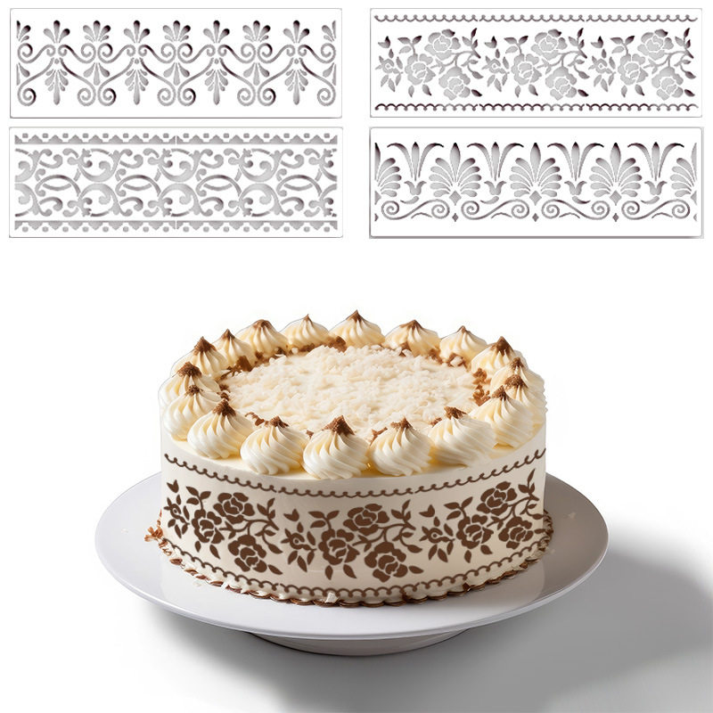 复古花纹装饰模具蛋糕围边压花模DIY装饰印模镂空模板喷漆拓印,淘宝优惠券,粉丝福利购,淘宝优惠卷
