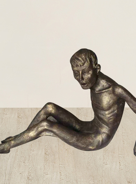 玻璃钢仿真模型禁毒展厅主题雕塑