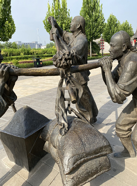 渤言雕塑玻璃钢观赏复古