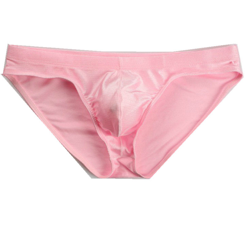 高品质弹力紧身性感低腰男士三角内裤拉丝亮面激凸柔软舒适打底裤,淘宝优惠券,粉丝福利购,淘宝优惠卷