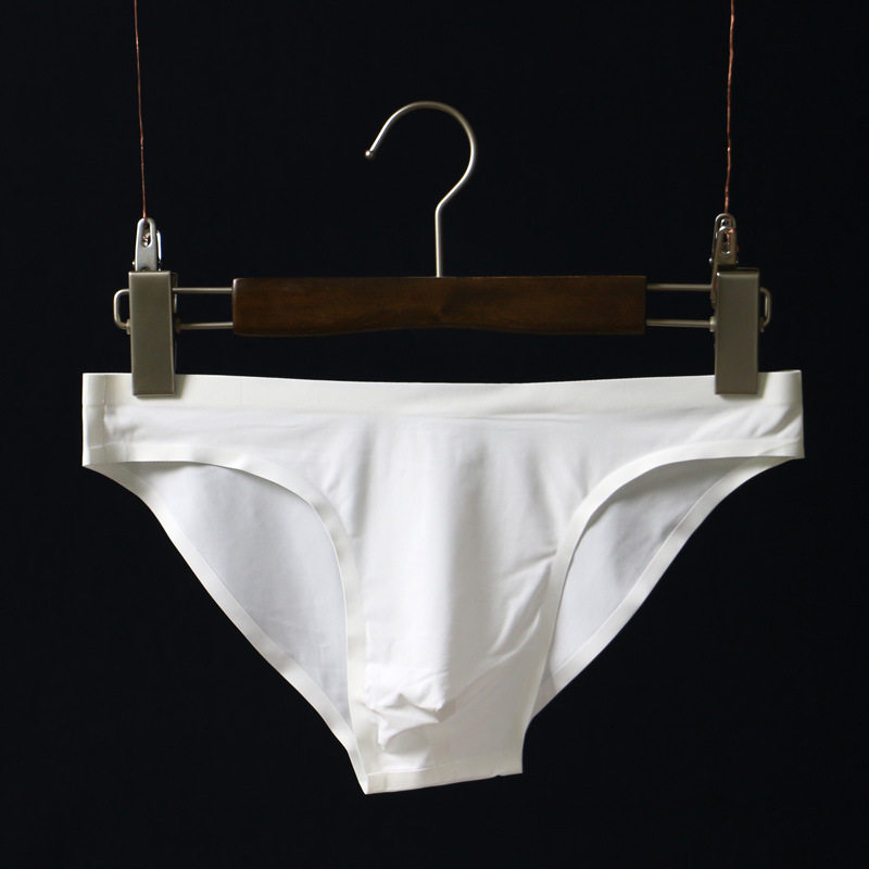 男士无痕冰丝三角内裤低腰半透明一片式内衣丝滑弹力紧身薄款内裤,淘宝优惠券,粉丝福利购,淘宝优惠卷