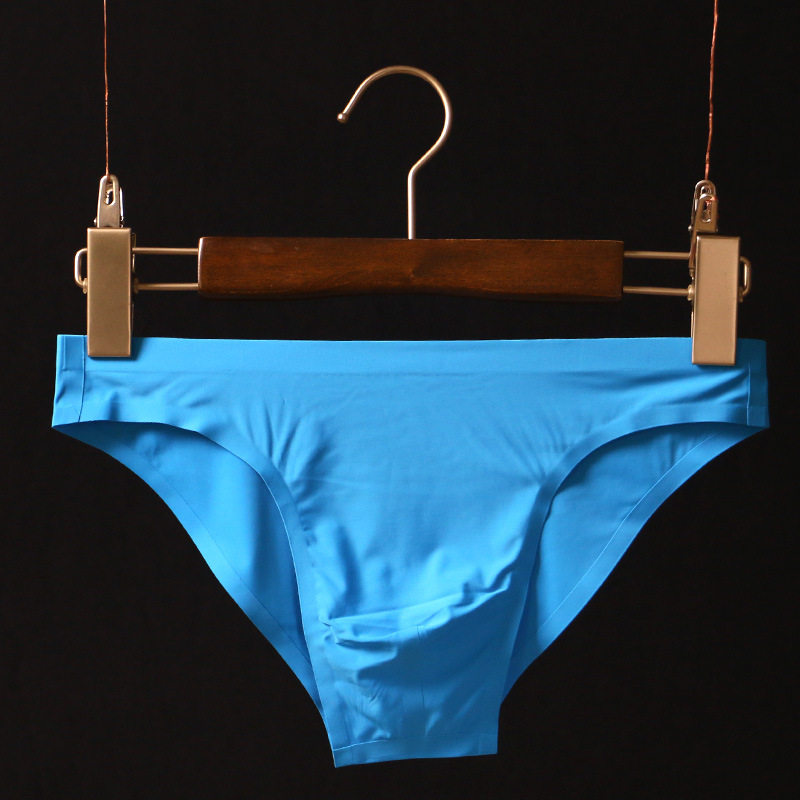 男士无痕冰丝三角内裤低腰半透明一片式内衣丝滑弹力紧身薄款内裤,淘宝优惠券,粉丝福利购,淘宝优惠卷