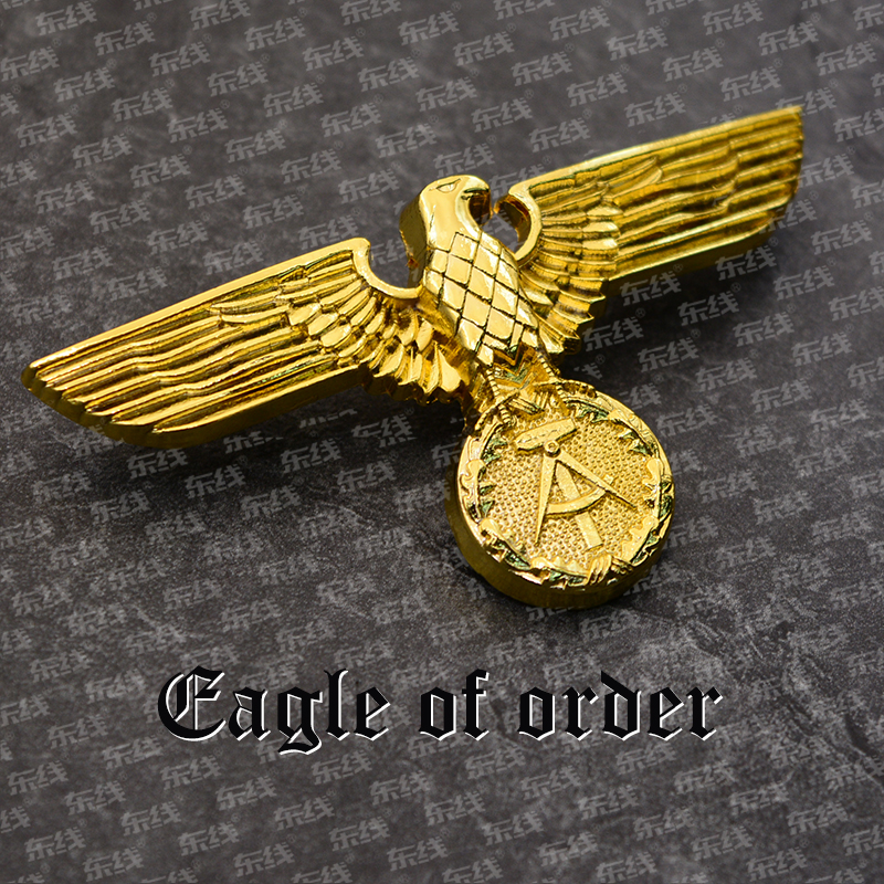 立体弧度复古罗马德意志民主共和国东德苏联红色秩序之鹰 - 图1