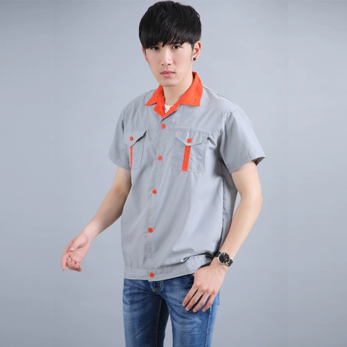 Летний тонкий комбинезон подходит для мужчин и женщин, хлопковая униформа, с вышивкой