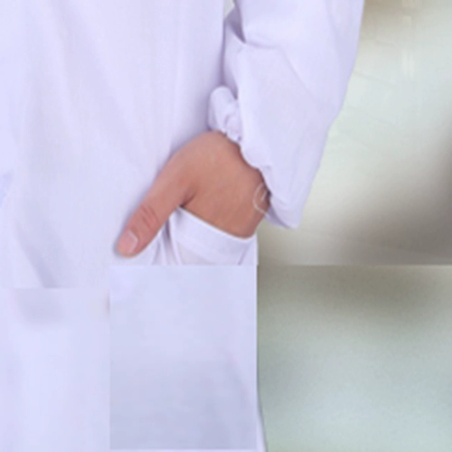 Магазин возвращается к тысячам шести размеров тонкие сезоны, Four Seasons White Coat Студент Экспериментальный сервисная фабрика действительно хорошая ткань