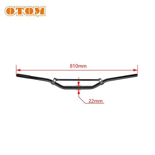 OTOM越野摩托车22管径手把改装龙头防摔车把平衡杆方向手把护胸棉-图1