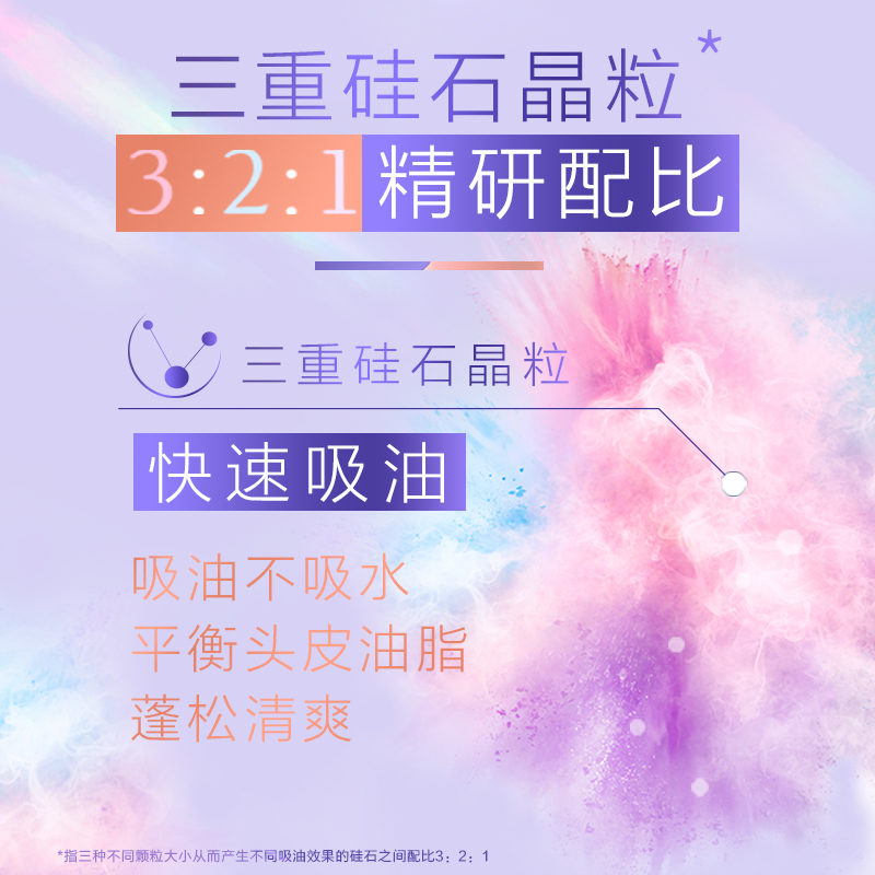 联合利华官方旗舰店LUX力士日本研发反重力蓬蓬粉油头蓬松粉刘海平衡油脂免洗头6g1