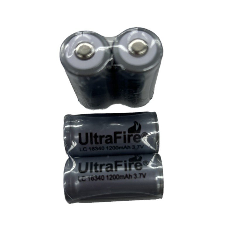 UltraFire 大容量16340锂电池 手电3.7V可充电 带保护板 1200mAh - 图2