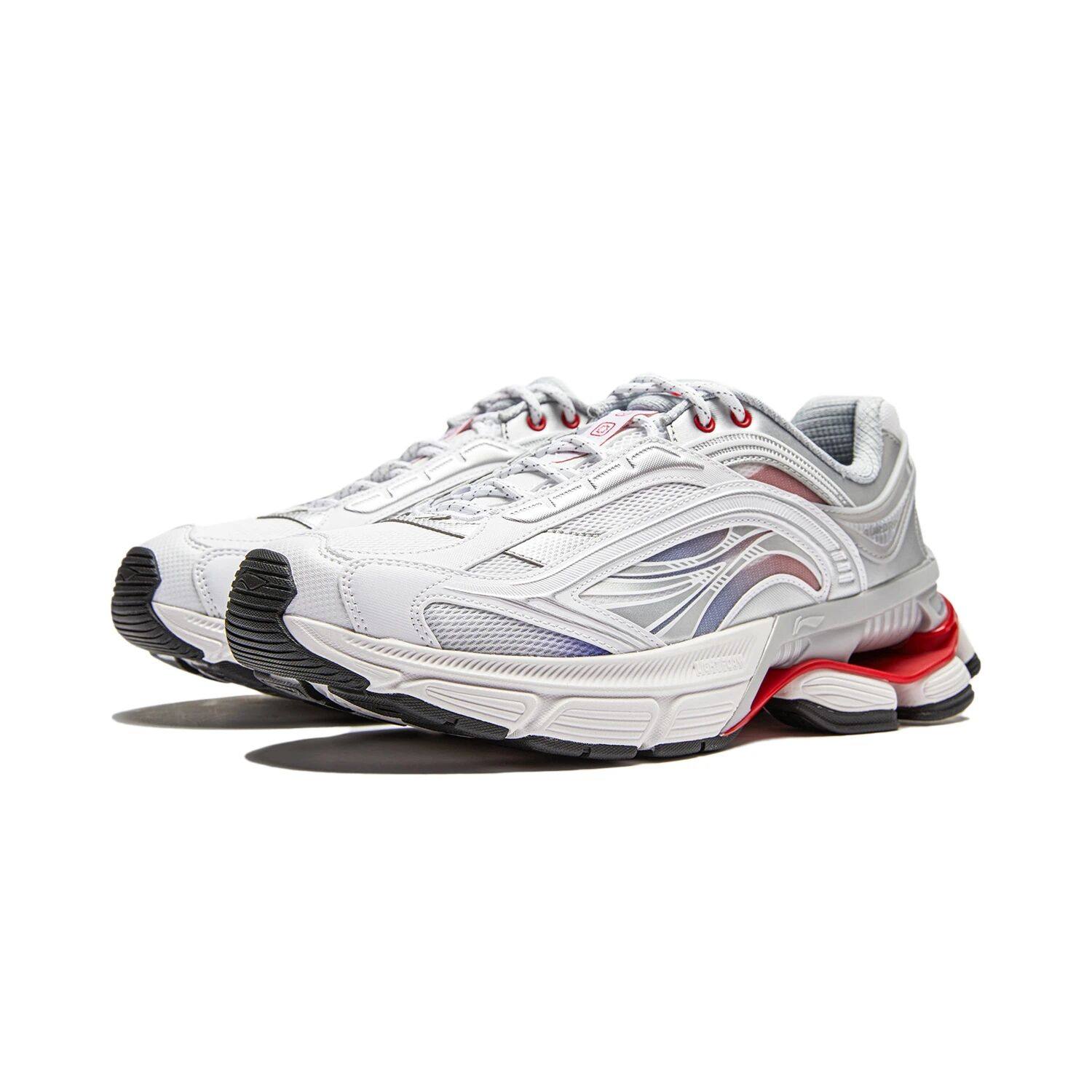 李宁极光休闲鞋男鞋夏季新款网面透气舒适减震低帮运动鞋 AGCU051 - 图2