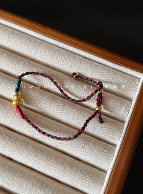 复古精致葫芦滴釉吉手链拉丝耳钉