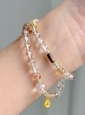 【行走的香水】夏日才才好云 双圈新中式国风手串 3610