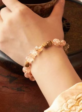 灵隐文创新款吉金槐序沉香超七手串节日礼物抱财手链