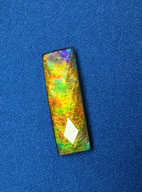 天水幻鸢｜粉紫繁花长条吊坠 水晶面覆膜