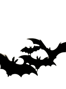 P短款时尚多个蝙蝠搞怪锁骨挂链项链