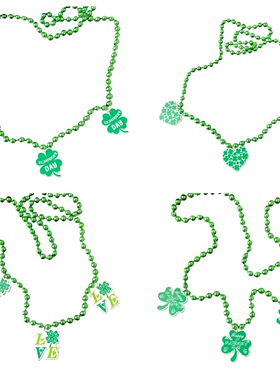 三月款复活狂欢圣诞节日派对项链耳环套装