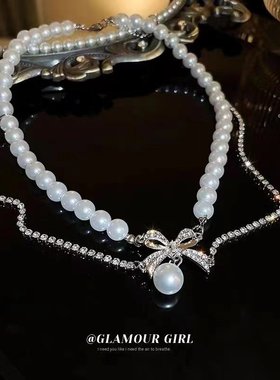 珍珠项链女款轻奢小众