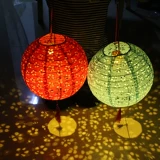 Портативная лампа, фонарь, складная красная цветная бумага, люстра, «сделай сам»