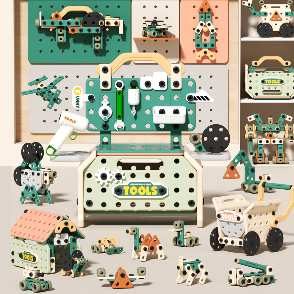 修理工具箱儿童玩具男孩益智组装扭电钻拧螺丝刀套装宝宝动手拆装,淘宝优惠券,粉丝福利购,淘宝优惠卷