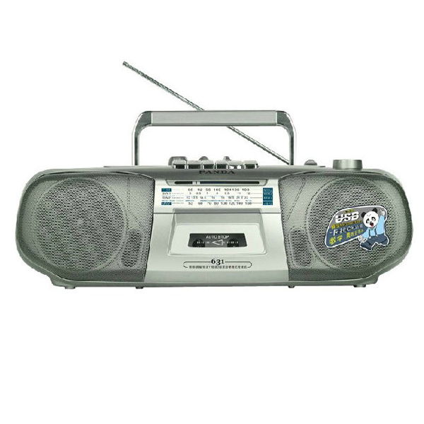 PANDA/熊猫631教学机大功率收录机录音机磁带机磁带录音机可插U盘 - 图1