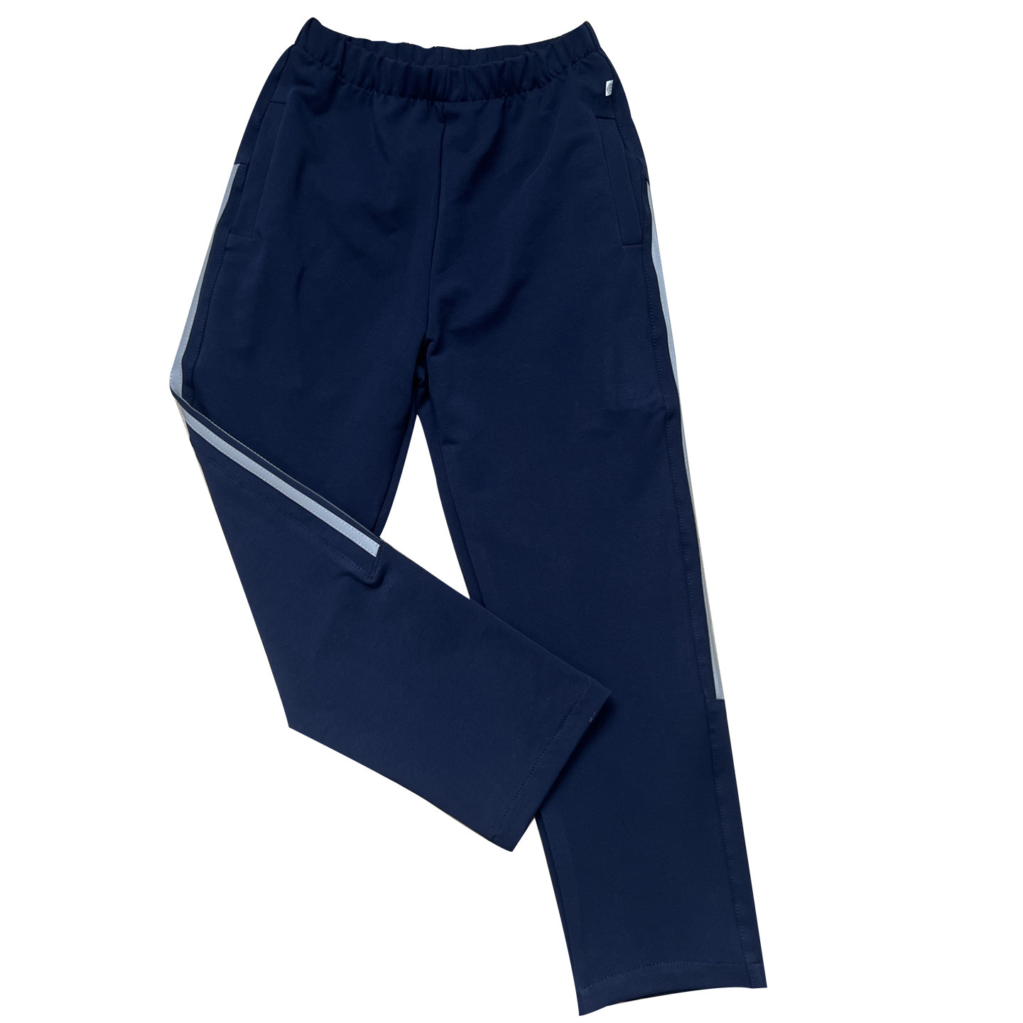 冬季加绒初高中小学生校服裤子藏蓝直筒后开剪下两反光条耐磨男女,淘宝优惠券,粉丝福利购,淘宝优惠卷