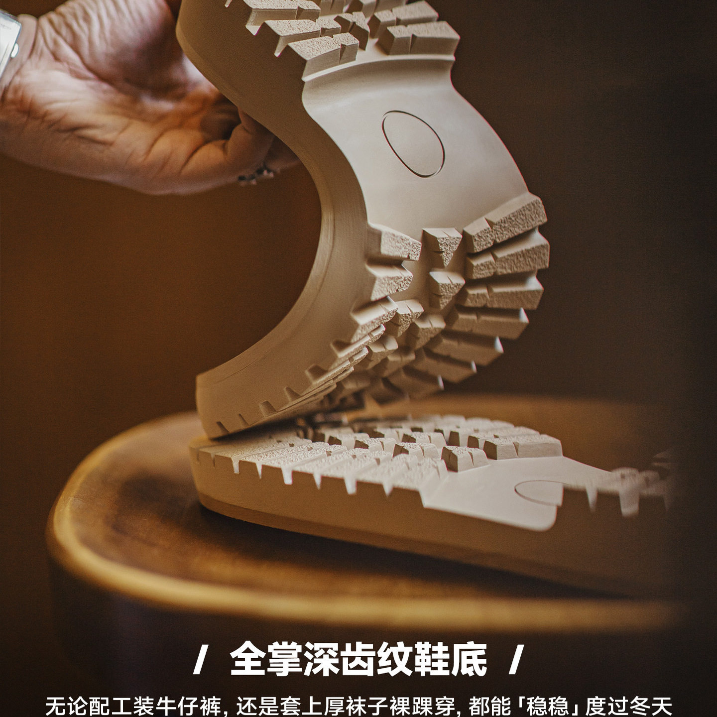 马登复古雪地靴男款2026冬季新款加绒保暖厚底棉鞋一脚蹬休闲鞋子,淘宝优惠券,粉丝福利购,淘宝优惠卷