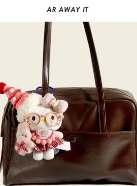 日本官方正品正版旗舰 hellokitty卡通毛绒玩偶kitty公仔包包挂件