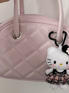 日本官方正品正版旗舰hellokitty猫挂饰毛绒玩偶包挂件钥匙扣礼物