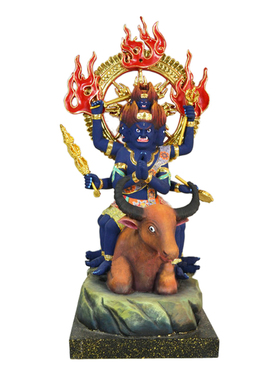 五大明王佛像木雕降三世明王军荼利明王大威德金刚夜叉明王 圣造