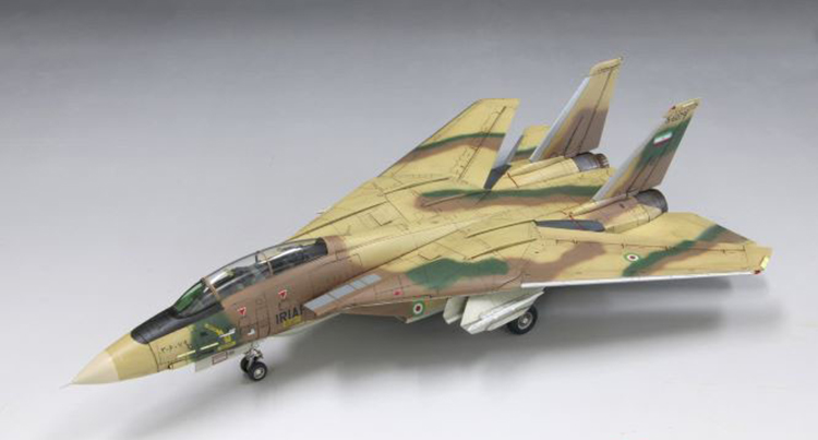 fine molds 拼装模型 72936 1:72 伊朗空军F14A熊猫战斗机 限定版 - 图3