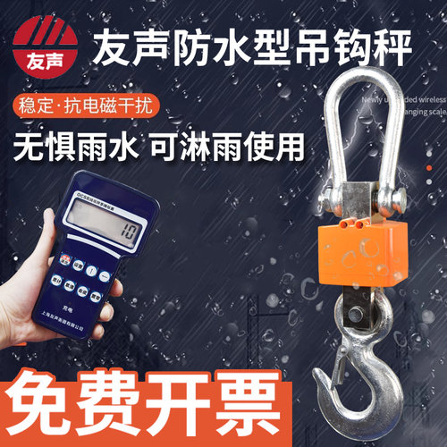 上海友声电子吊秤吊钩秤1t2t3t5t10t15吨无线打印OCS-5t直视吊称 - 图2