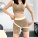 Annerun быстросохнущая спортивная короткая юбка женская контрастного цвета с высокой талией юбка для йоги искусственные двухсекционные фитнес-теннисные брюки-кюлоты