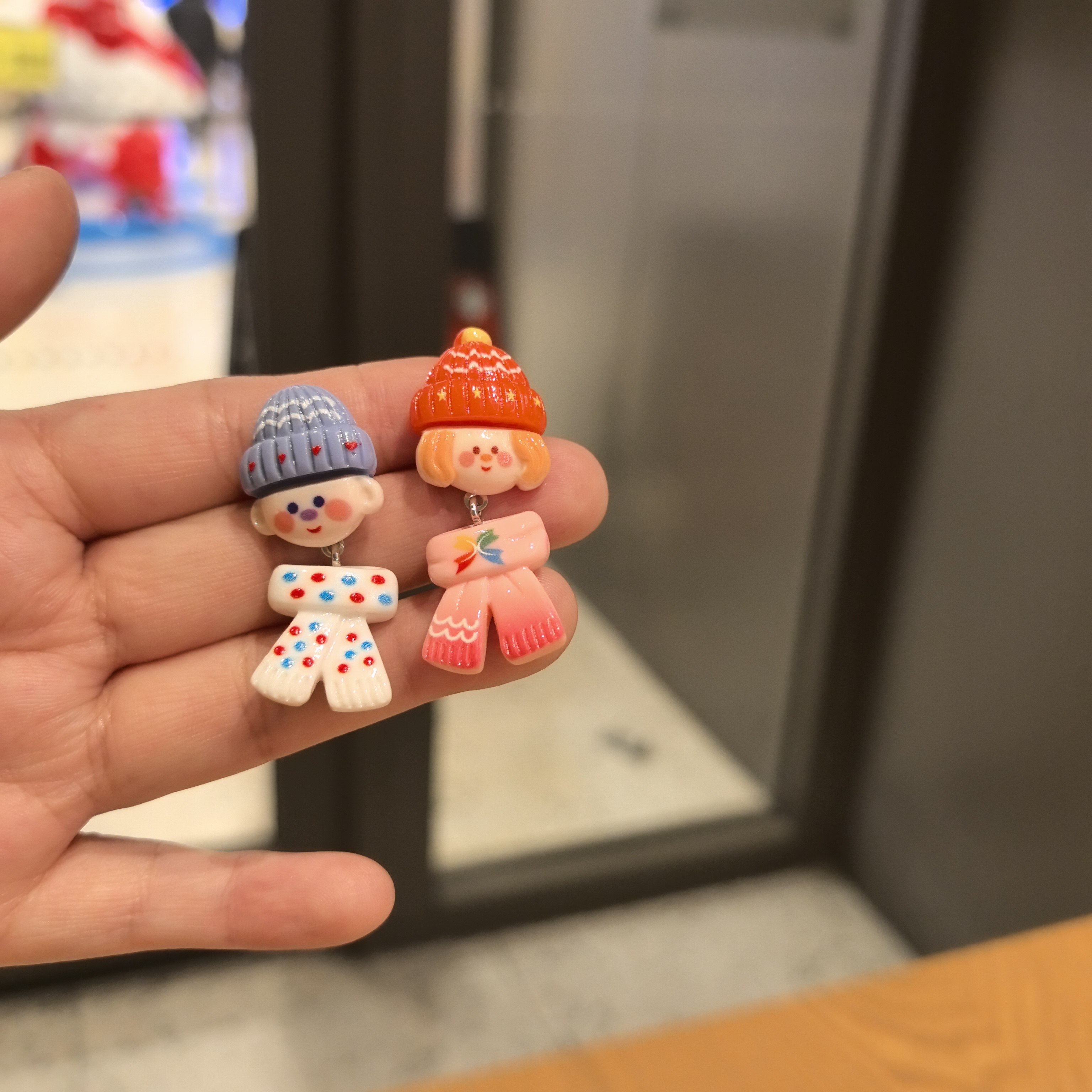 马年新品日韩可爱原创设计个性卡通耳饰耳环女孩围巾创意耳钉耳夹,淘宝优惠券,粉丝福利购,淘宝优惠卷