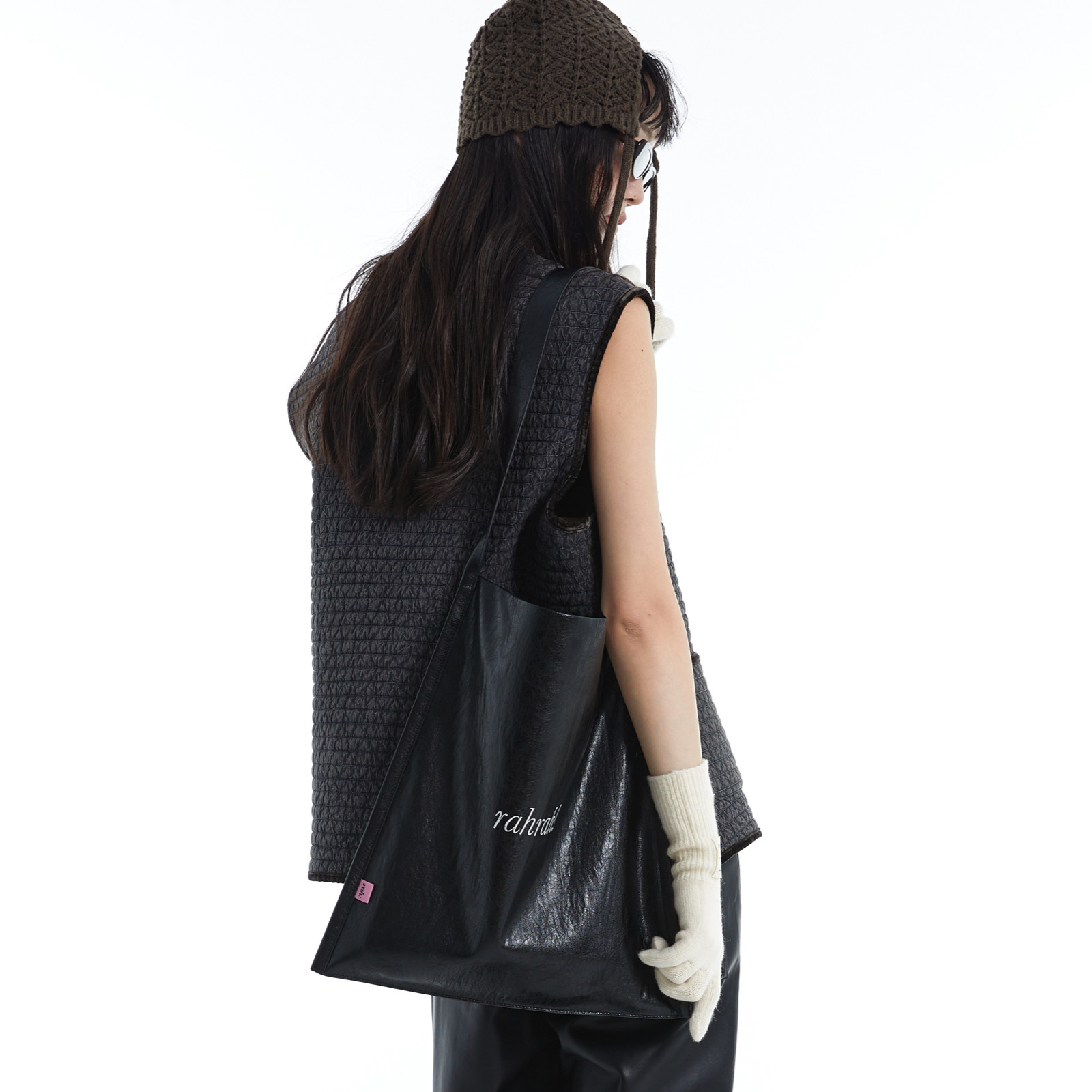 DirtySix “rahrah!”袋袋 5色 撞色绣线 原创 大容量软皮托特包,淘宝优惠券,粉丝福利购,淘宝优惠卷