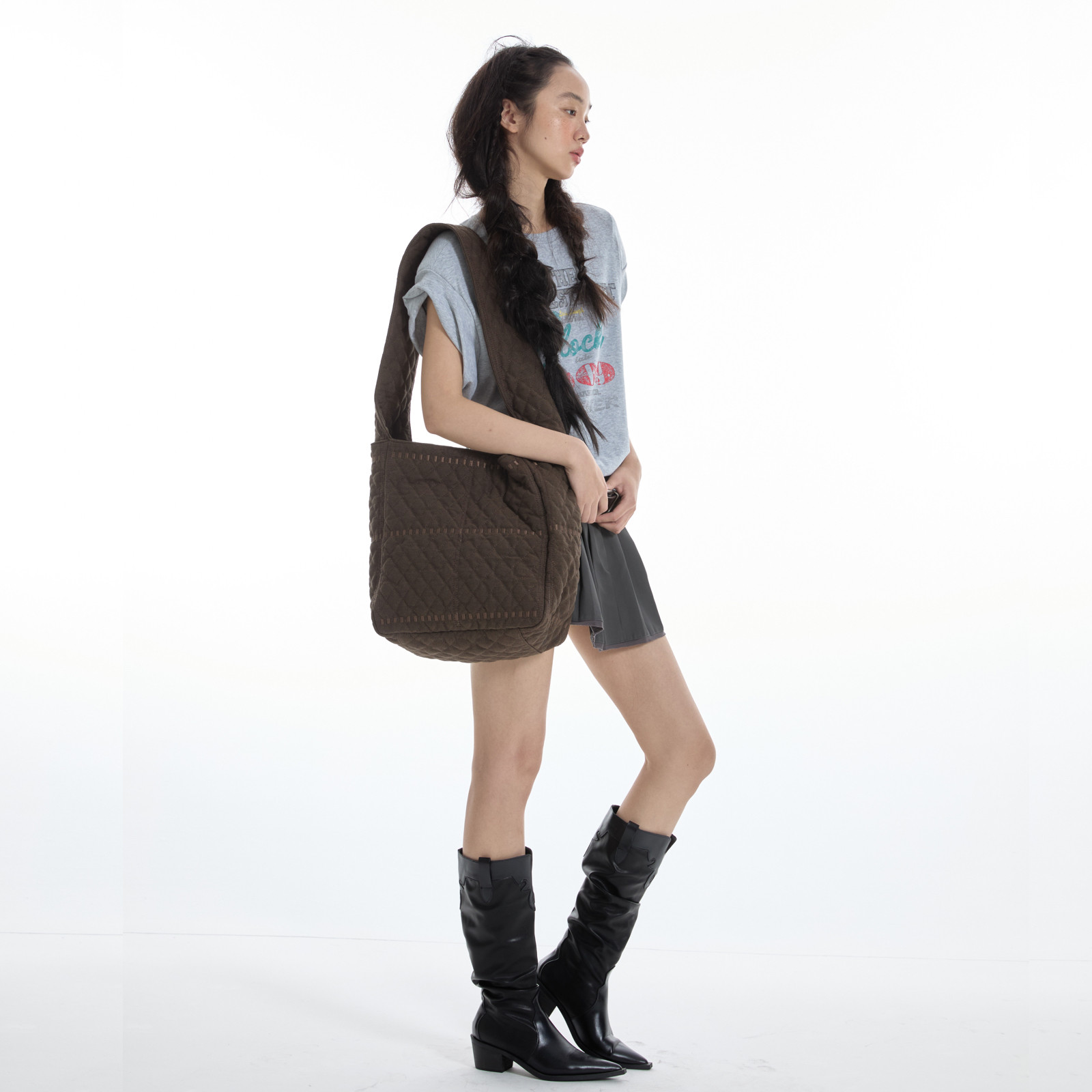 DirtySix 2025AW 原创 核桃鞑鞑包 绣线绗缝夹棉方包,淘宝优惠券,粉丝福利购,淘宝优惠卷