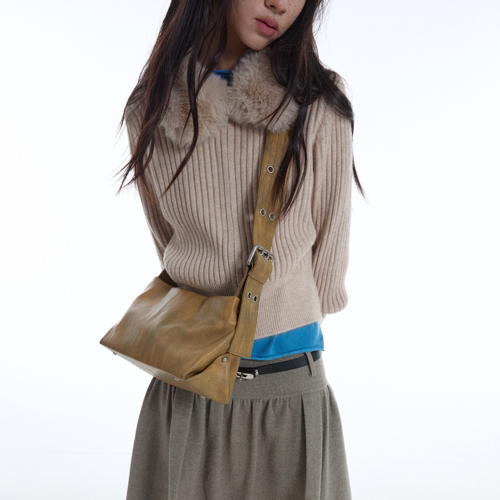 DirtySix 原创 哥本小包 宽肩带 单肩斜挎小方包,淘宝优惠券,粉丝福利购,淘宝优惠卷