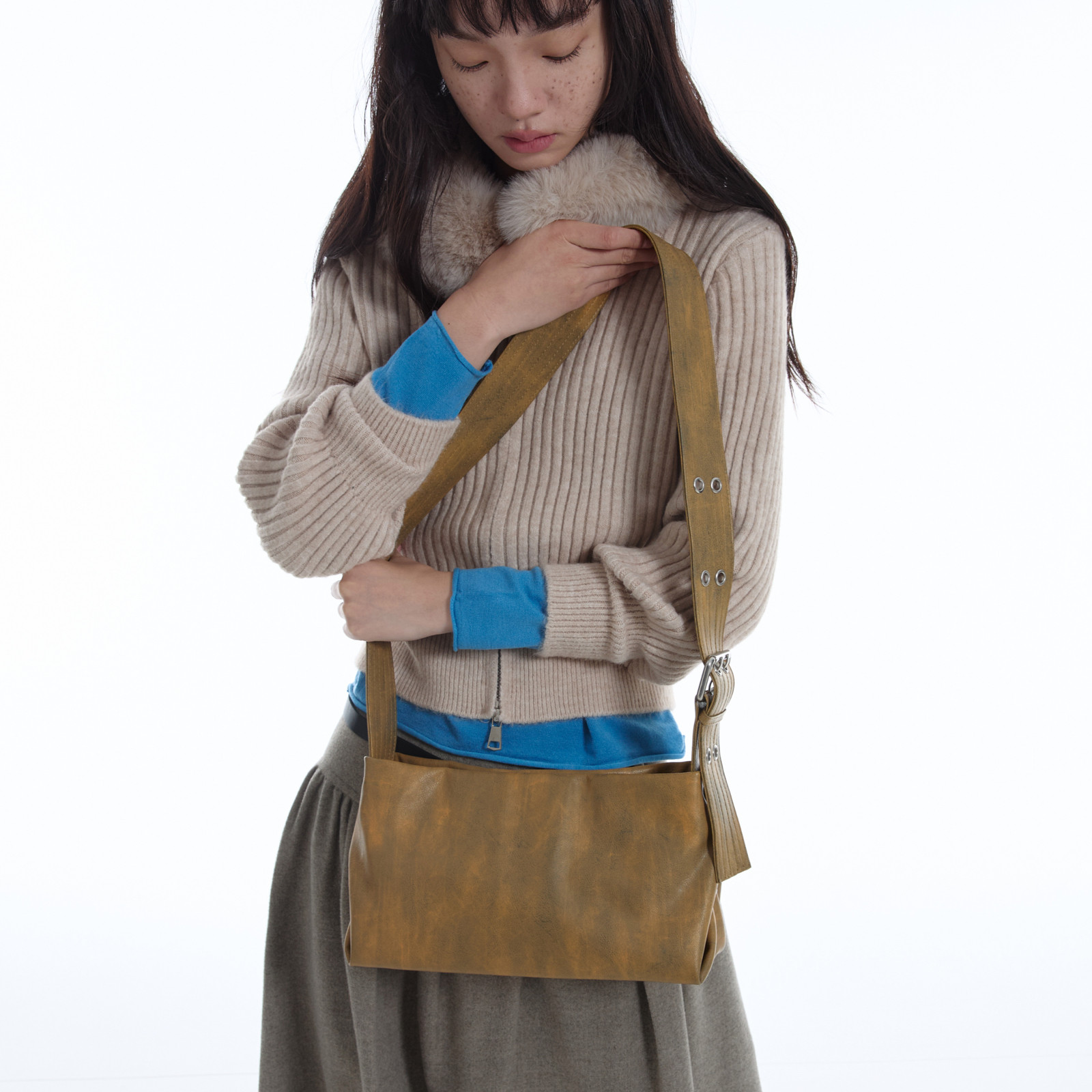 DirtySix 原创 哥本小包 宽肩带 单肩斜挎小方包,淘宝优惠券,粉丝福利购,淘宝优惠卷