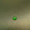 Natural grade A jadeite oval egg-shaped ring face