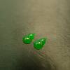 Ice full of green natural grade A jade gourd ring face