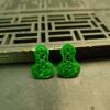 Natural Grade A jadeite hollow carved gourd