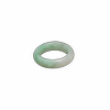 #L659 Green Burmese Natural Grade A Jade Ring No. 11 Ring for Women