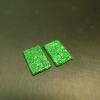 Burmese natural grade A jade carved square ring face