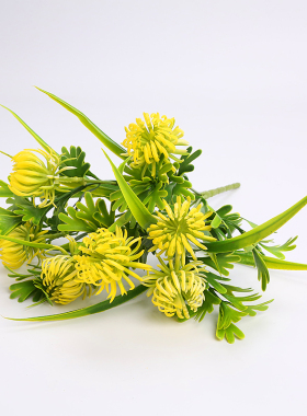 仿真邹菊假花绿植阳台摆放花卉