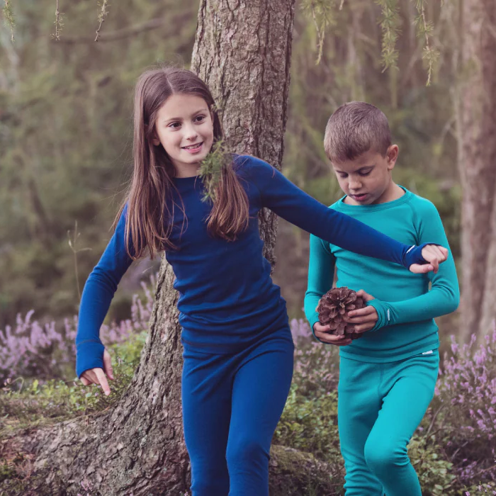 北欧美利奴羊毛儿童保暖内衣裤运动速干套装排汗印花条纹秋衣秋裤,淘宝优惠券,粉丝福利购,淘宝优惠卷